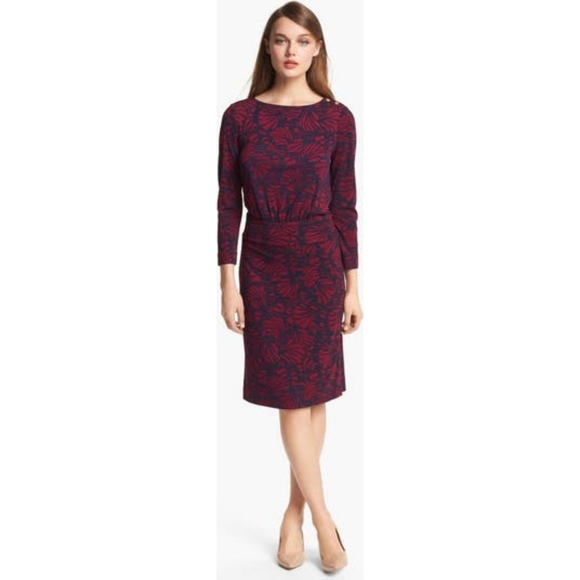 TORY BURCH | 'etta' print blouson dress - Picture 3 of 7